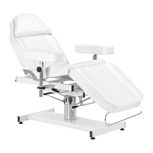 Cosmetic hydraulic chair Sillon A 210DH with cradle white (154692)
