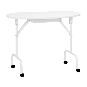 Folding desk 4031 white + bag (113259)