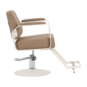 Hairdressing chair Omega Aurora light brown (154505)