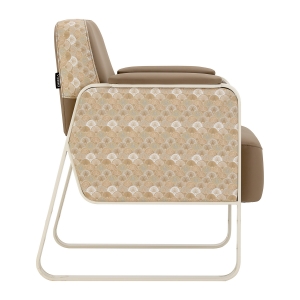Waiting room chair Omega Grandeur light brown (154507)