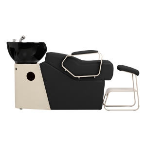Hairdressing wash unit Omega Marina black (154528)