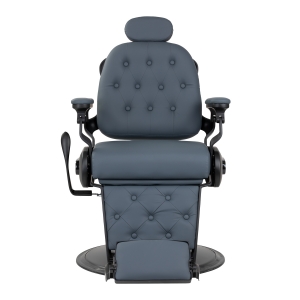 Barber's chair Gabbiano Francesco graphite with a black base second class (155911)