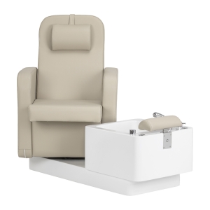 Pedicure beauty chair SPA Sillon Elysia cream (155539)
