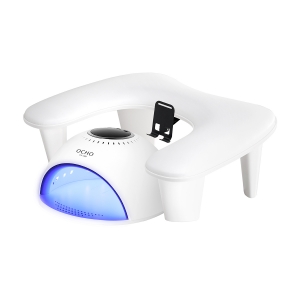MOMO Croissant manicure rest with mobile phone holder white (155804)