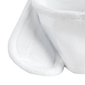 Beauty headband SYIS velour white (155879)