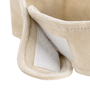 Beauty headband SYIS velour beige (155880)