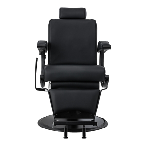 Barber chair with massage function Gabbiano Continental black (155873)