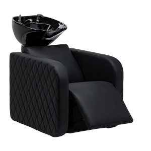 Electric hairdressing wash unit with massage function Gabbiano Sylvia Plus black (155835)