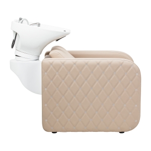 Electric hairdressing wash unit with massage function Gabbiano Sylvia Plus beige (155839)