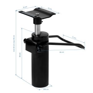 Actuator for the D-04 hairdressing chair black (155759)