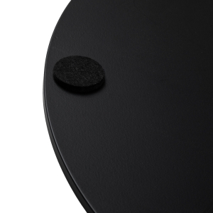 Base for hairdressing chair L010 round black (142936)