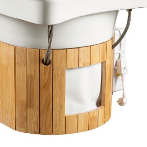 Gabbiano Head Spa Bali hair washing bed white (154393)