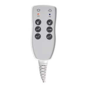 Electric cosmetic chair Azzurro 803D 3-motors white (154881)