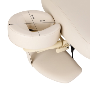 SPA lounger Sillon Comfort cream with light brown base (154687)