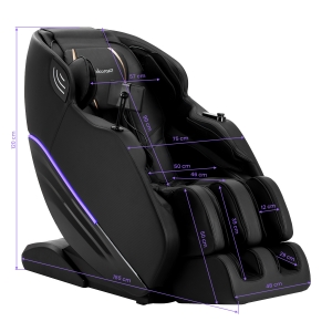 Massage chair 3D Sakura Maximus 809 black (154185)