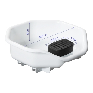 Gabbiano Head Spa Bali hair washing bed white (154393)