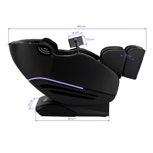Massage chair 3D Sakura Maximus 809 black (154185)