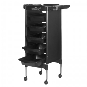 ACTIVESHOP Gabbiano hairdressing trolley fx11-5 black