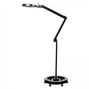 ACTIVESHOP Elegante 6025 60 LED SMD 5D Black magnifier lamp with a tripod