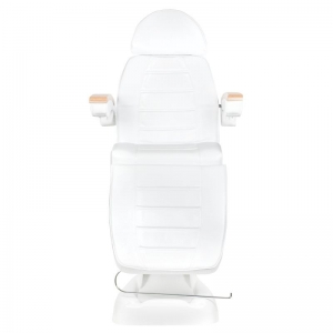 ACTIVESHOP Electric cosmetic chair lux white / beech 3m
