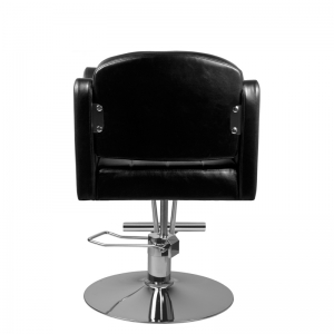 Hair system hairdressing chair 0-90 black (123788)