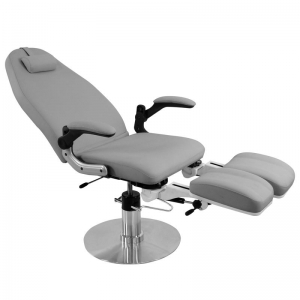 Hydraulic podiatry chair azzurro 713a gray (112604)