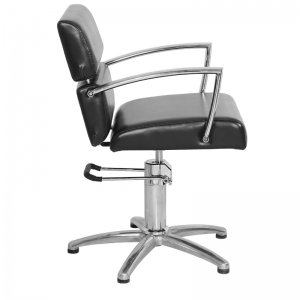 Gabbiano black hairdressing chair in Brussels (112892)