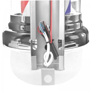 Illuminated plafond barber shop BB-02 silver large (113262)