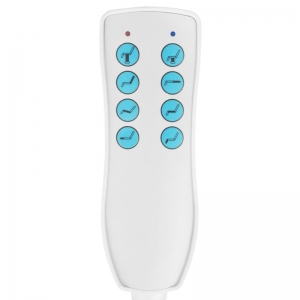 Electric cosmetic chair azzurro 869a rotary 4 engine white (114876)