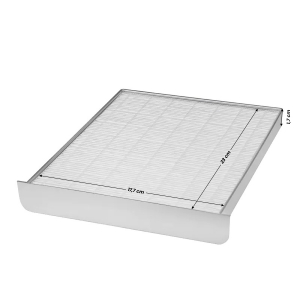 Cassette filter for momo j29 / j31 / j02 dust absorber white (123581)