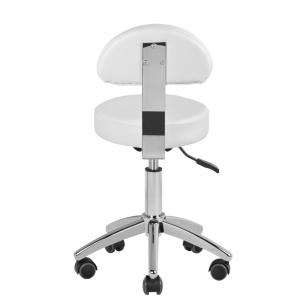 304p white cosmetic pedicure stool (123839)