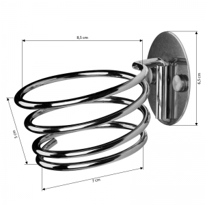 Wall-mounted hair dryer holder fx24 (125927)