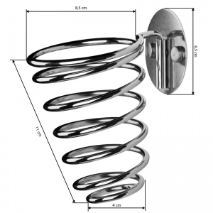 Wall-mounted hair dryer holder fx64 (125928)
