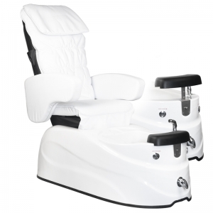 Spa pedicure chair as-122 white with massage function
