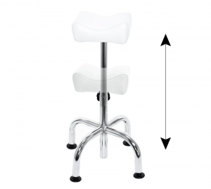 Footrest for pedicure am-5012c white (104606)