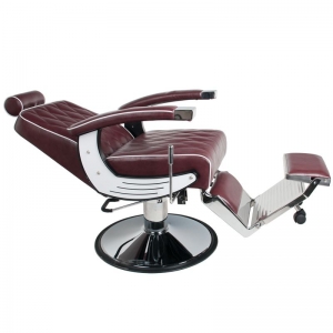 Gabbiano barber chair Imperial burgundy