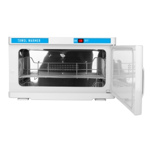 Towel warmer with uv-c 16l sterilizer white (130976)