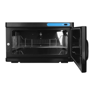 Towel warmer with uv-c 16l black sterilizer (130977)