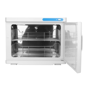 Towel warmer with uv-c 23l sterilizer white (130979)