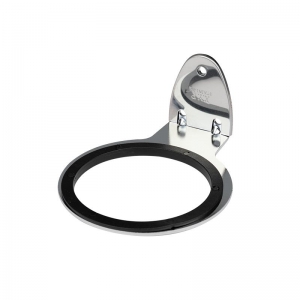 Wall-mounted holder for a hair dryer q96 chrome (129184)