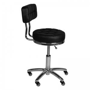 Cosmetic stool am-877 black (131987)