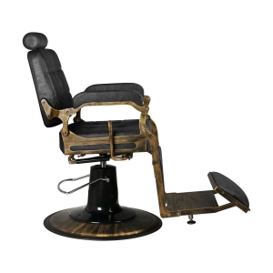 Gabbiano barber chair Boss HD Old Leather black (131780)