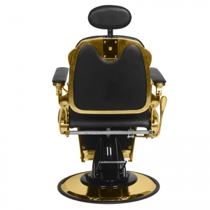 Gabbiano Barber Chair Grancesco black and gold (133777)