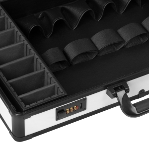 BARBER WHITE AND BLACK HAIRDRESSING SUITCASE (136914)