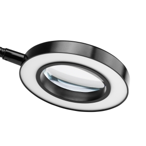 SNAKE RING LED LAMP LAMP ON A DESK BLACK (138394)