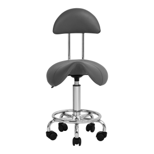 COSMETIC STOOL 6001 GRAY (140918)