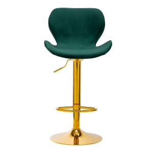 BAR STOOL QS-B15 VELVET GREEN (141187)