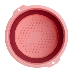 PEDICURE BOWL FOLDABLE PINK (142787)