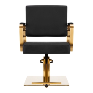 GABBIANO HAIRDRESSING CHAIR AVILA BLACK GOLD (140266)
