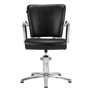 GABBIANO HAIRDRESSING CHAIR DALLAS BLACK (140079)